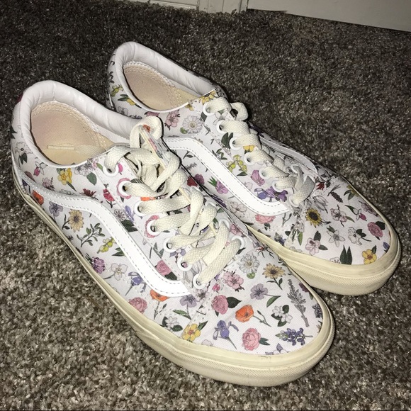 Floral Vans - Picture 1 of 2